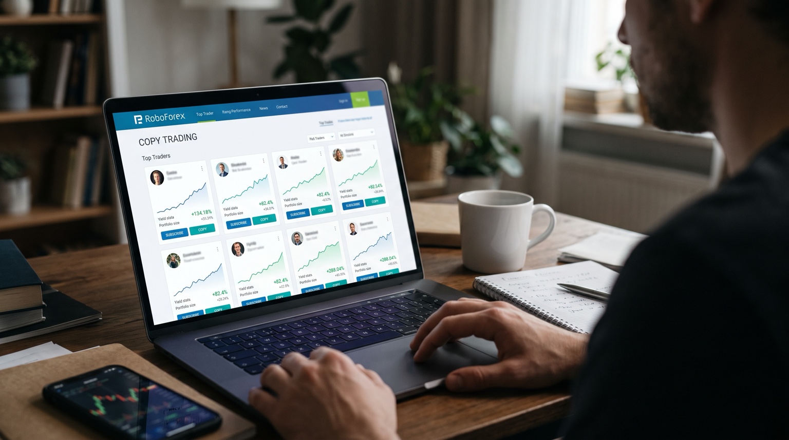 Инвестиции через Copy Trading (CopyFX) от RoboForex: инструкция для подписчиков, режимы и отзывы
