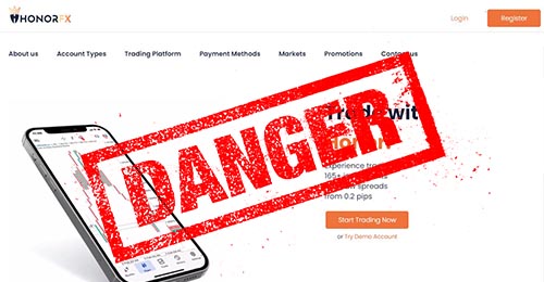 HonorFX (Хонор ФХ) отзывы клиентов